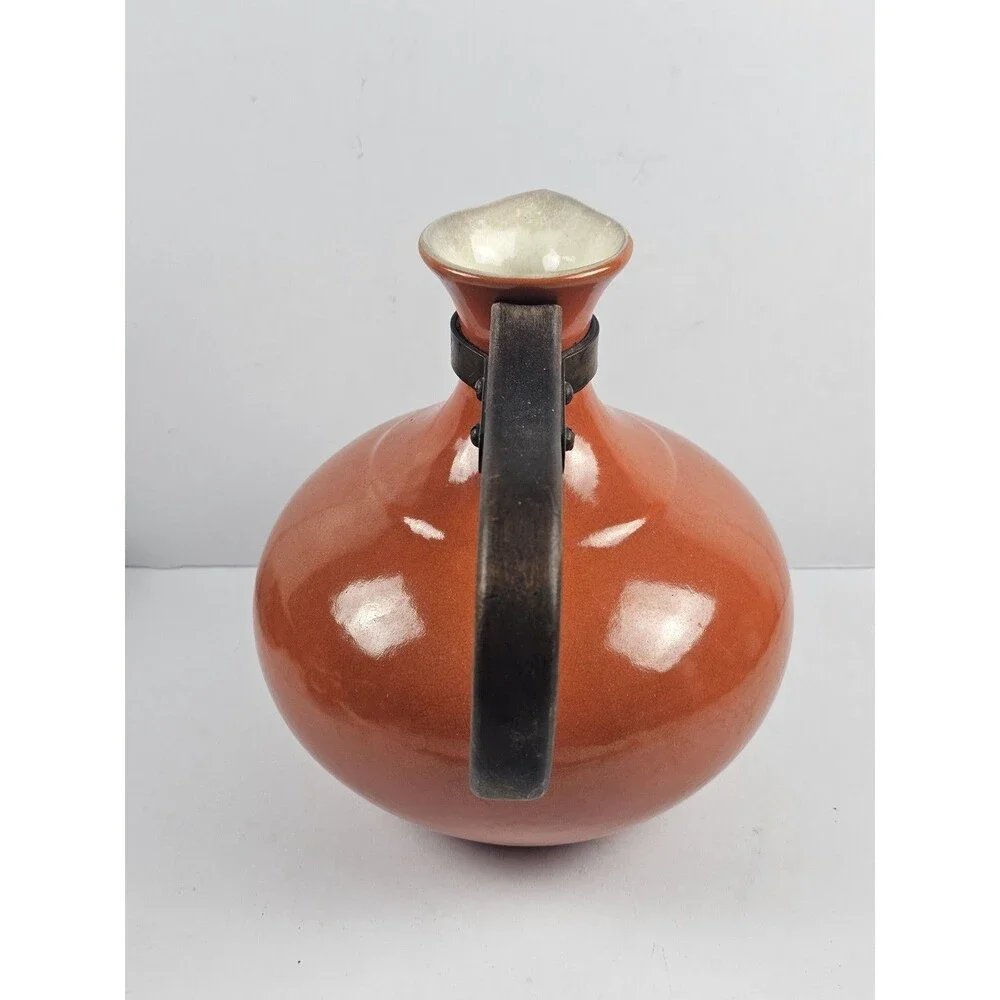 Gypsy Red Wing Vintage Pottery Orange 8